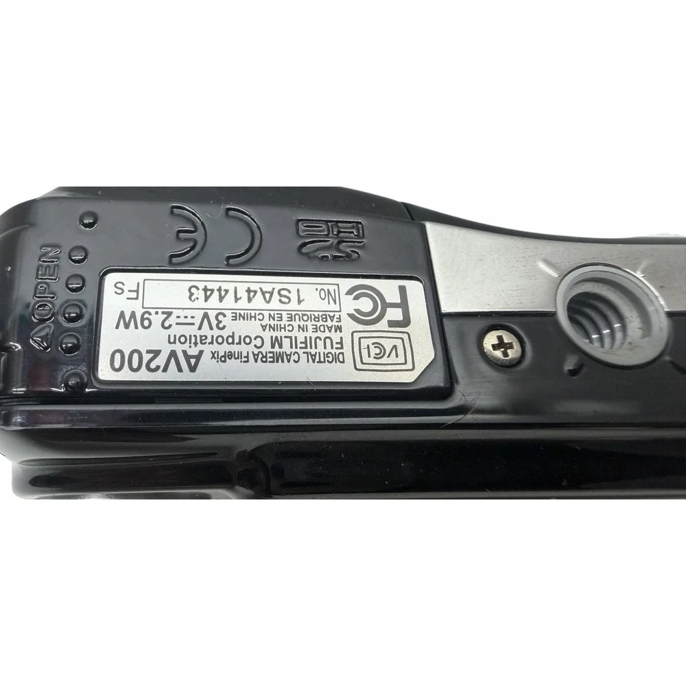 Fujifilm FinePix AV200 14MP Digital Camera 3X Zoom Tested Works + SD Card